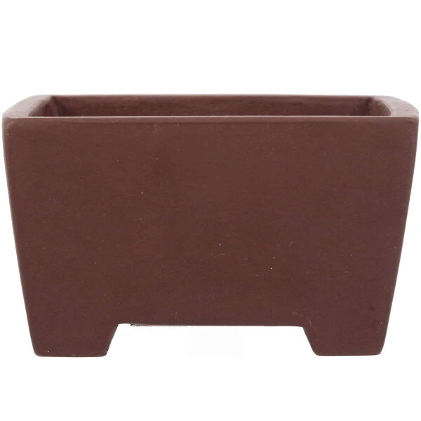 Bonsaischale 10x10x5.5cm Braun Sonstige Form Unglasiert