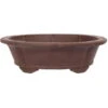 Bonsaischale 30.5x30.5x9cm Braun Rund Unglasiert