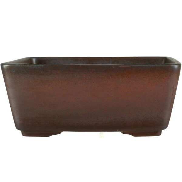 Bonsaischale 21x21x8.5cm Antik-Braun Sonstige Form Unglasiert