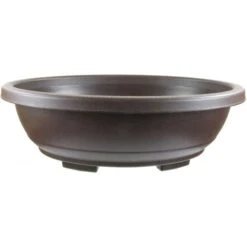 Bonsaischale 53.6x41.3x16.5cm Dunkelbraun Oval Kunststoff
