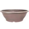 Bonsaischale 60x60x21cm Hellbraun Rund Kunststoff